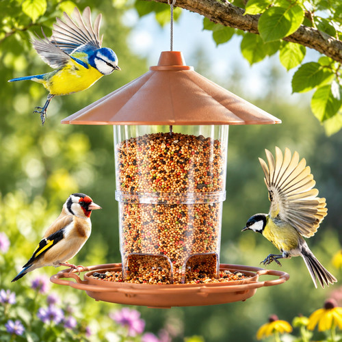 Mangiatoia per uccelli - , da